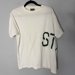 Vintage Made In USA College Michigan State T- Shirt Mens Large JANSPORT 1990s